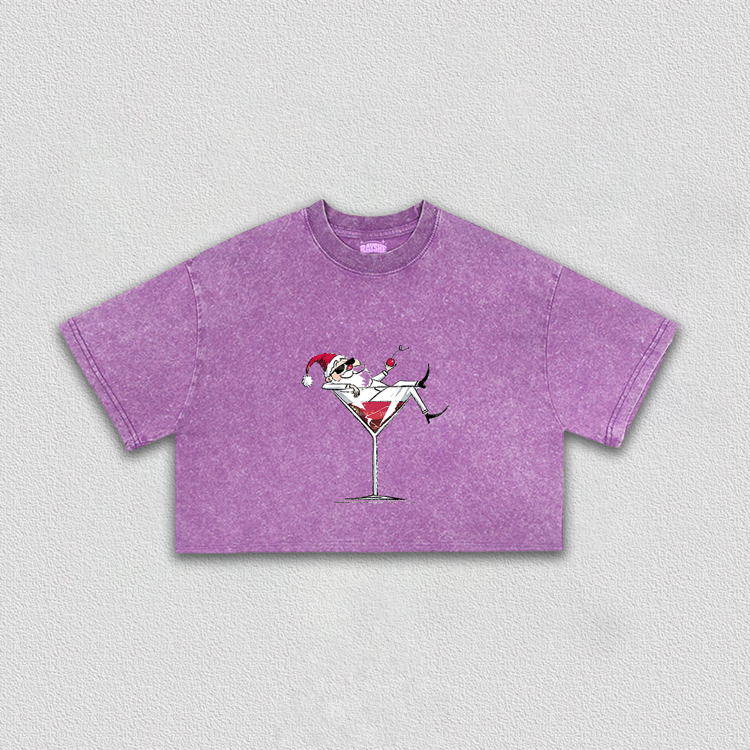 Christmas Collection Crop Tee-2