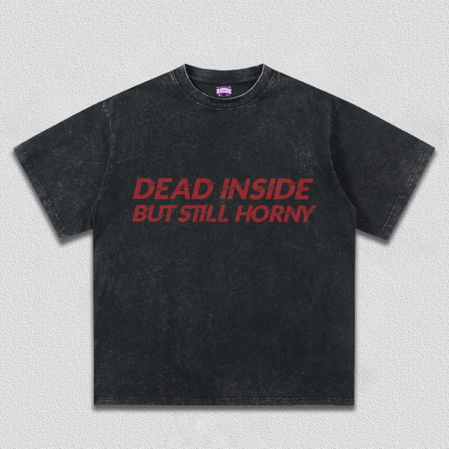 Dead Inside But Still Thirsty Y2K TEE