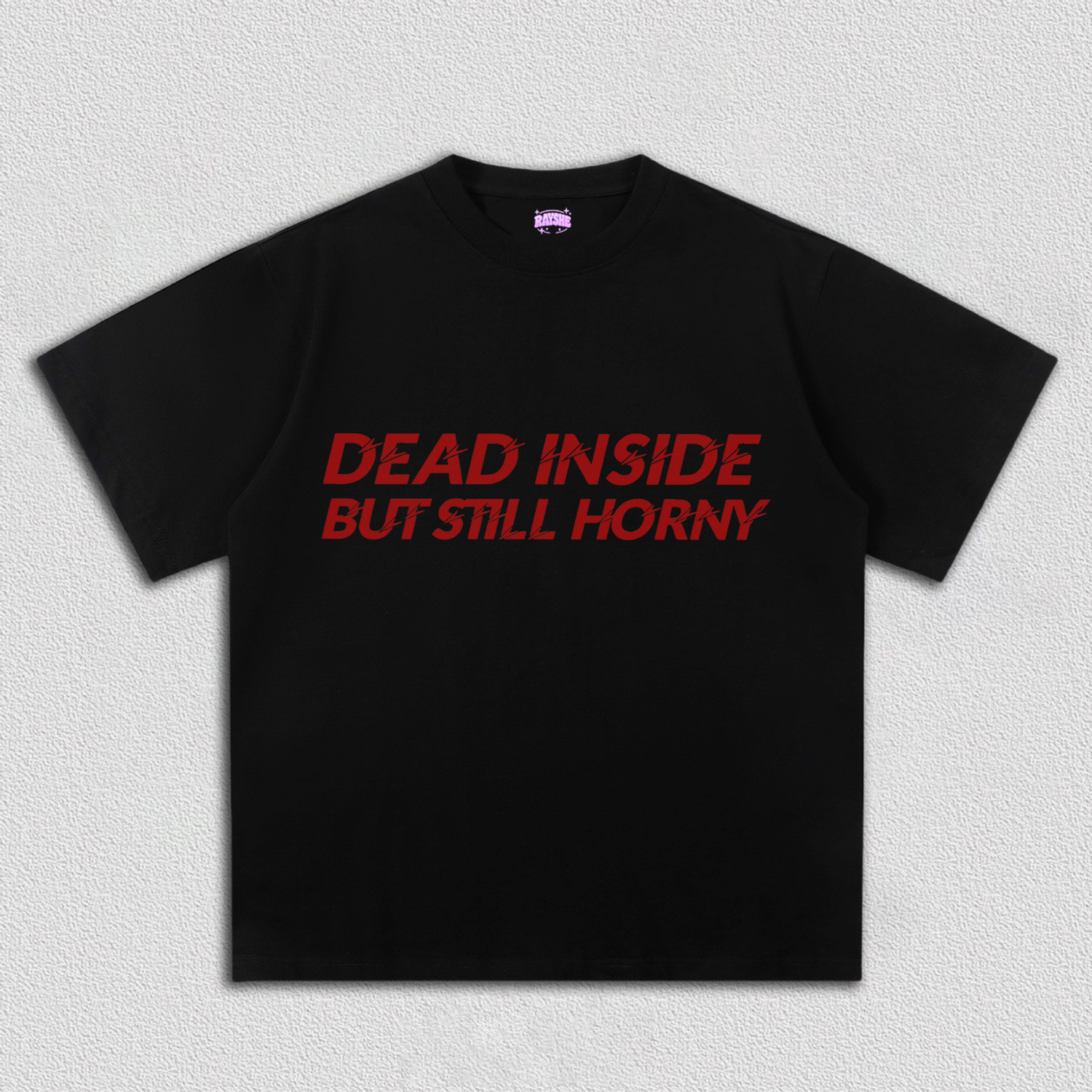 Dead Inside But Still Thirsty Y2K TEE
