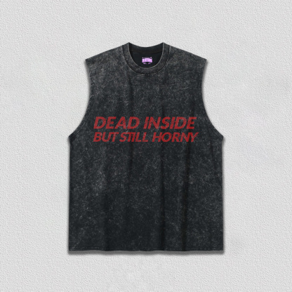 Dead Inside But Still Thirsty Y2K TEE