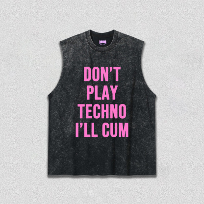 Don't Play Techno Y2K TEE