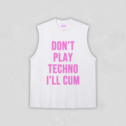 Don't Play Techno Y2K TEE