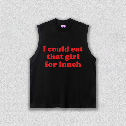 Eat That Girl For Lunch Y2K TEE