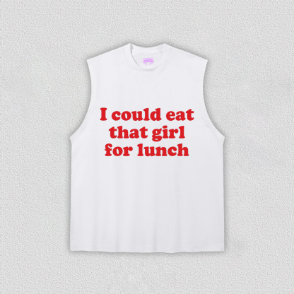 Eat That Girl For Lunch Y2K TEE