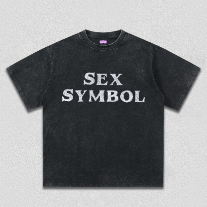 Glitter Sx Symbol Y2K TEE