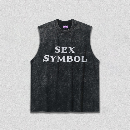 Glitter Sx Symbol Y2K TEE