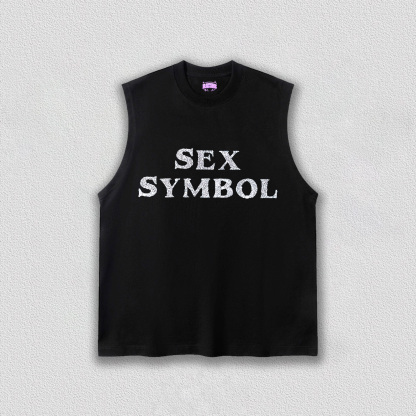 Glitter Sx Symbol Y2K TEE