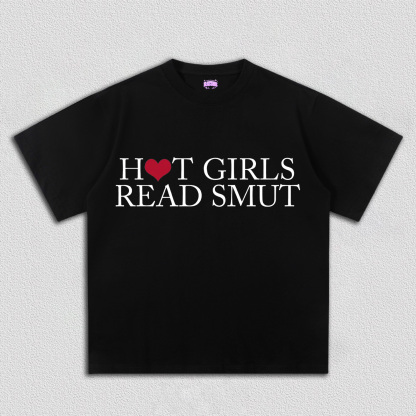 Hot Girls Read Smut Y2K TEE