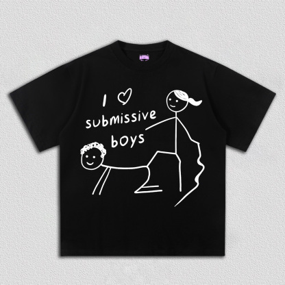 I LOVE SUBMISSIVE BOYS TEE