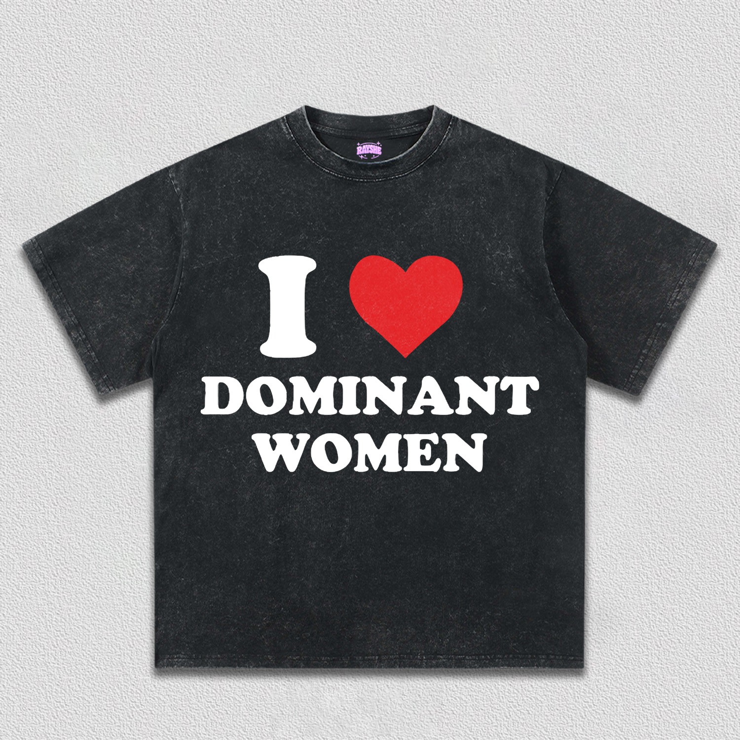 I Love D Women Y2K TEE