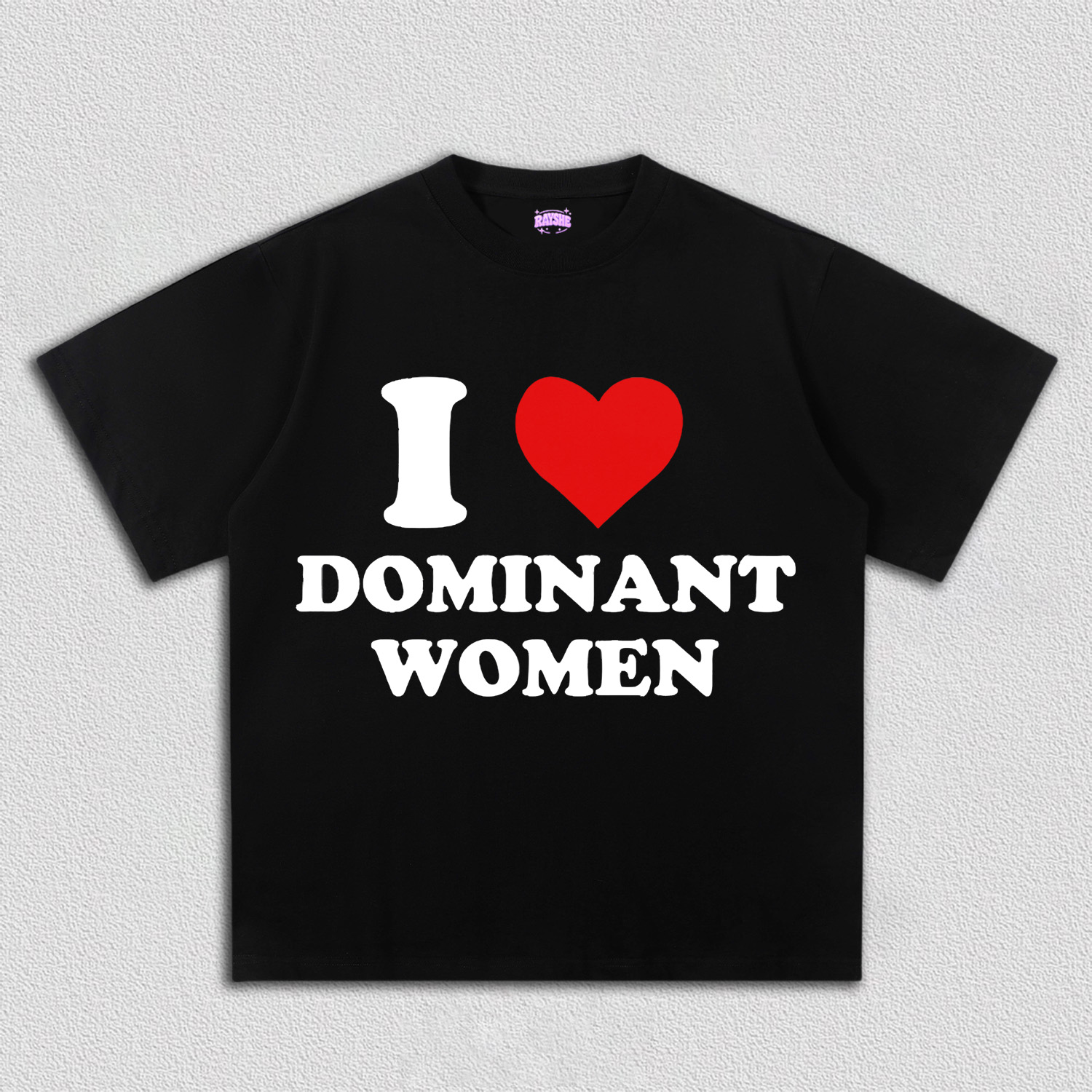 I Love D Women Y2K TEE