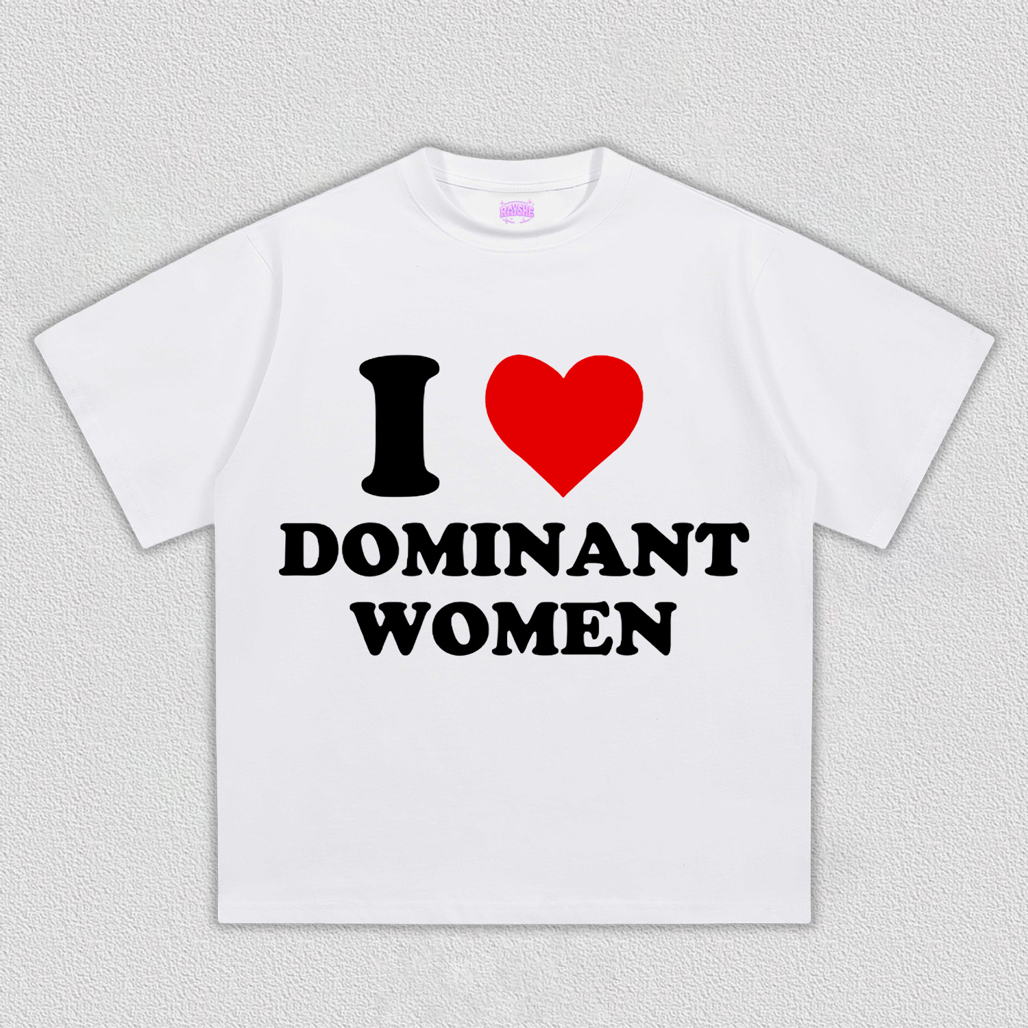 I Love D Women Y2K TEE