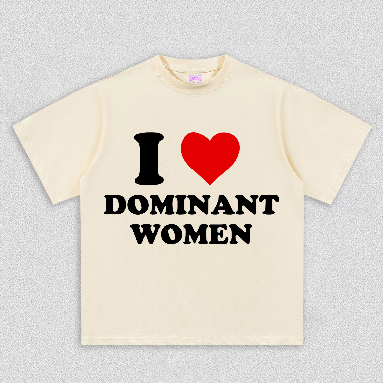 I Love D Women Y2K TEE