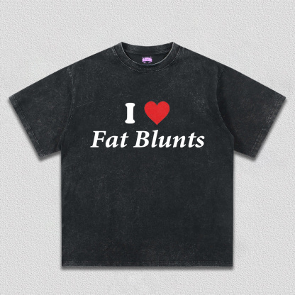 I Love Fat Blunts Y2K TEE