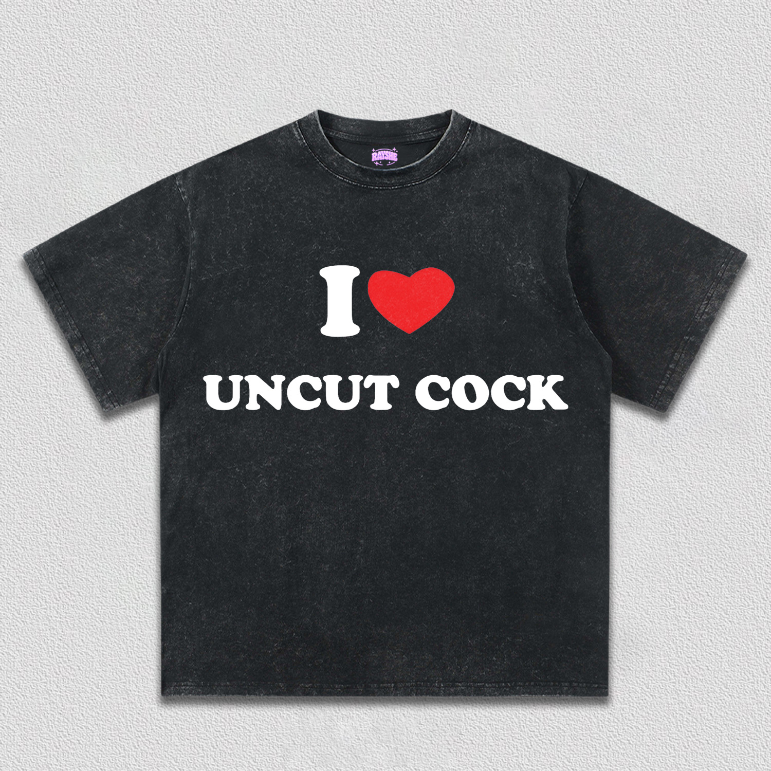 I Love Uncut Cxck Y2K TEE