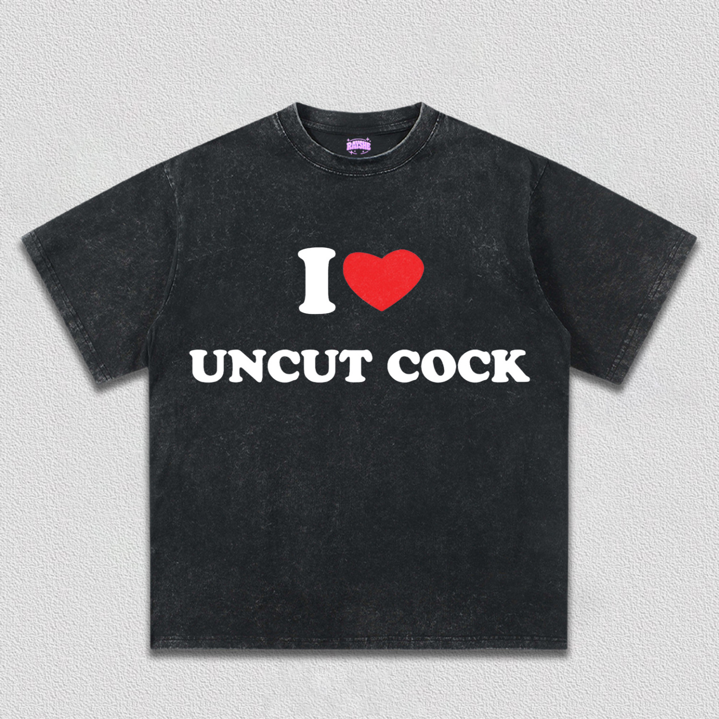 I Love Uncut Cxck Y2K TEE