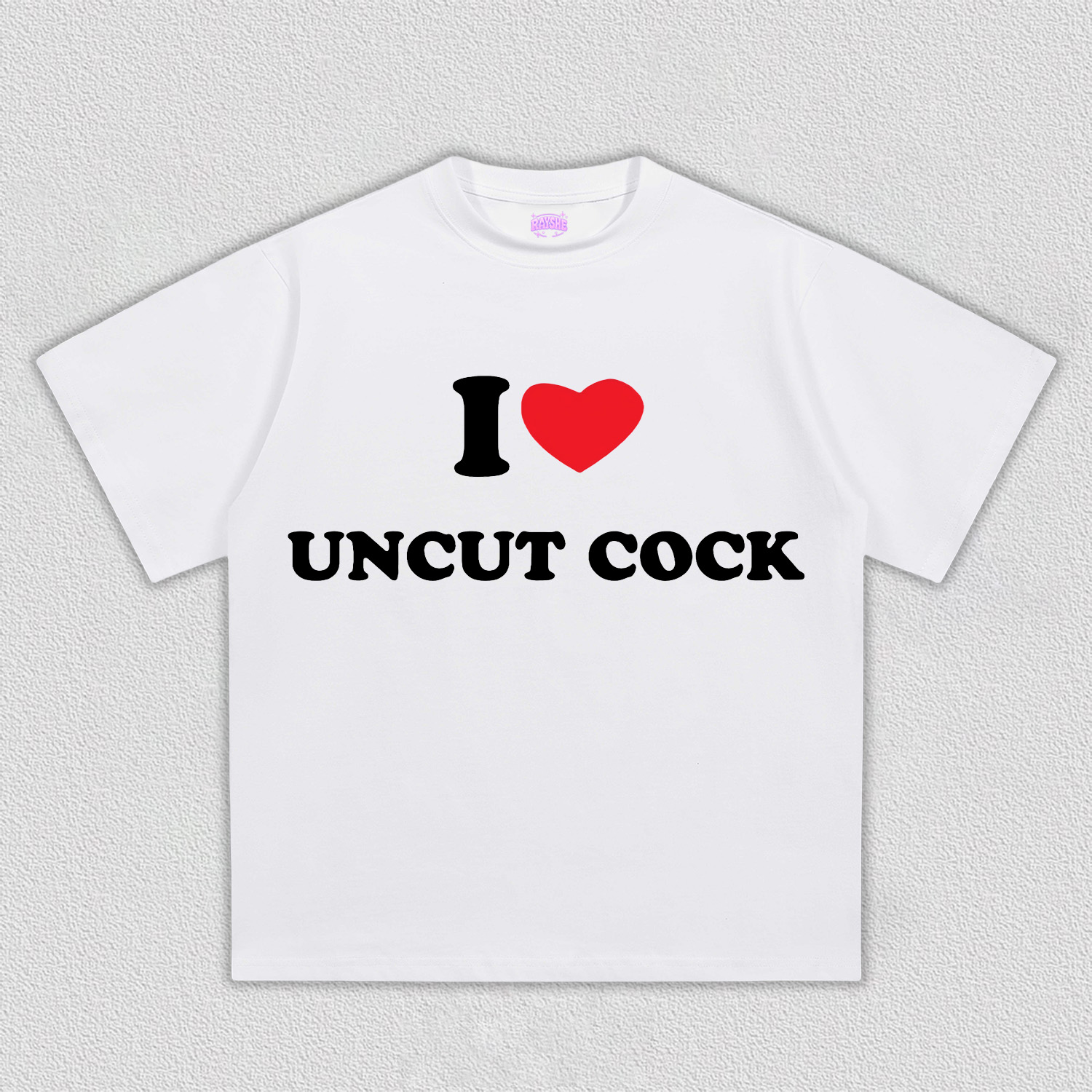 I Love Uncut Cxck Y2K TEE