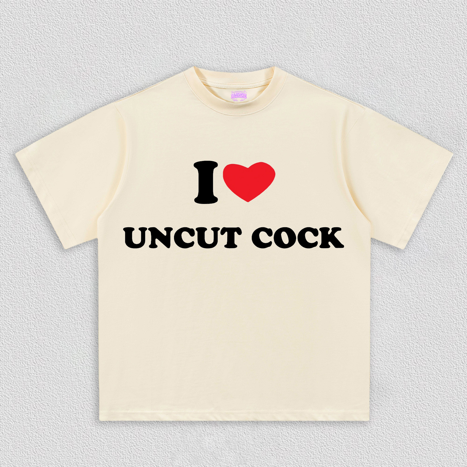 I Love Uncut Cxck Y2K TEE