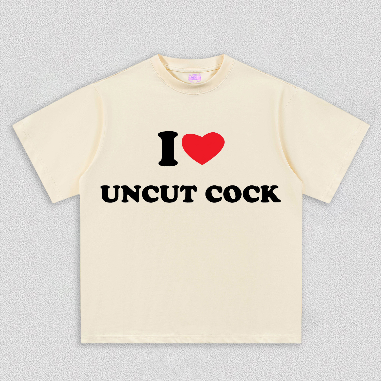 I Love Uncut Cxck Y2K TEE