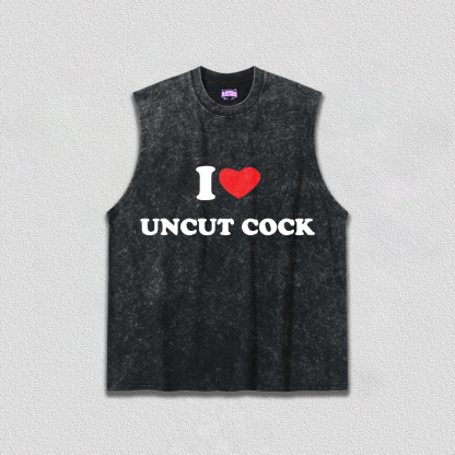I Love Uncut Cxck Y2K TEE