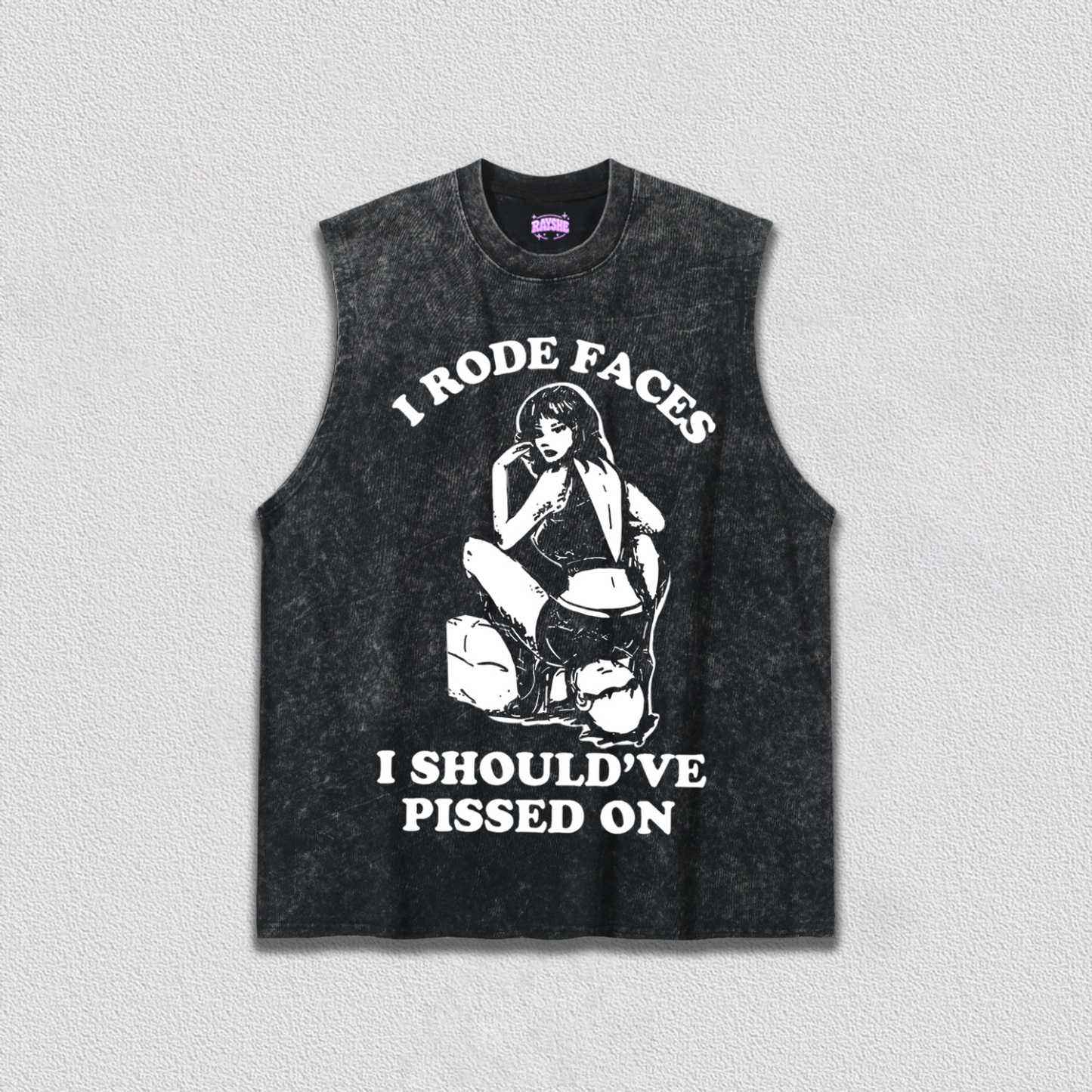 I Rode Faces Y2K TEE