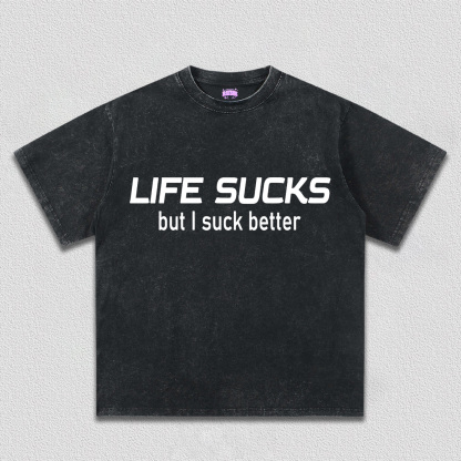 Life Sucks Y2K TEE
