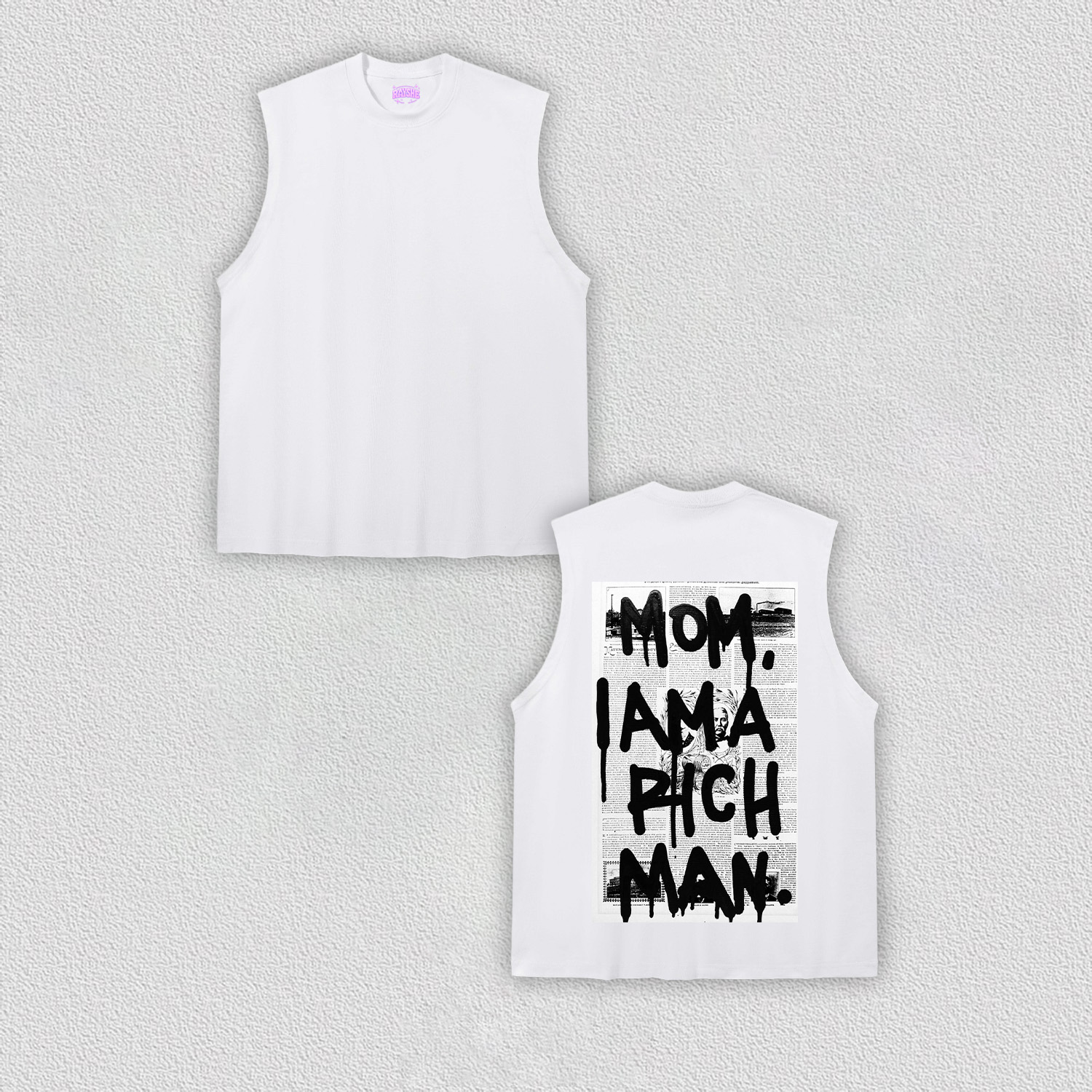 MOM  I AM  A  RICH  MAN  TEE
