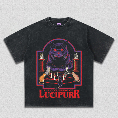 THE CONJURING OF LUCIPURR CAT TEE