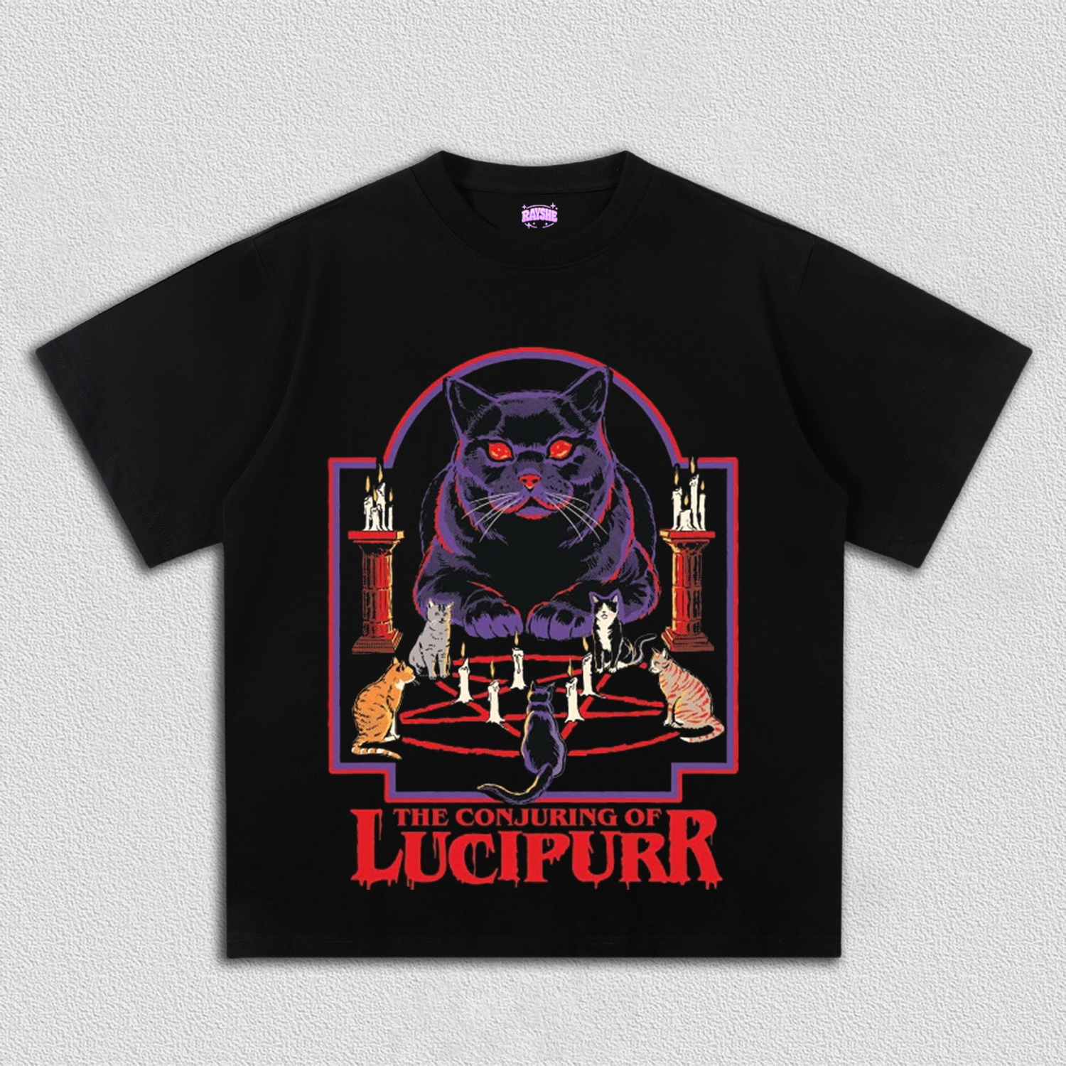 THE CONJURING OF LUCIPURR CAT TEE
