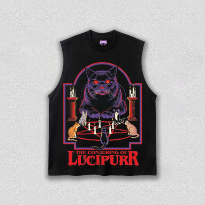 THE CONJURING OF LUCIPURR CAT TEE