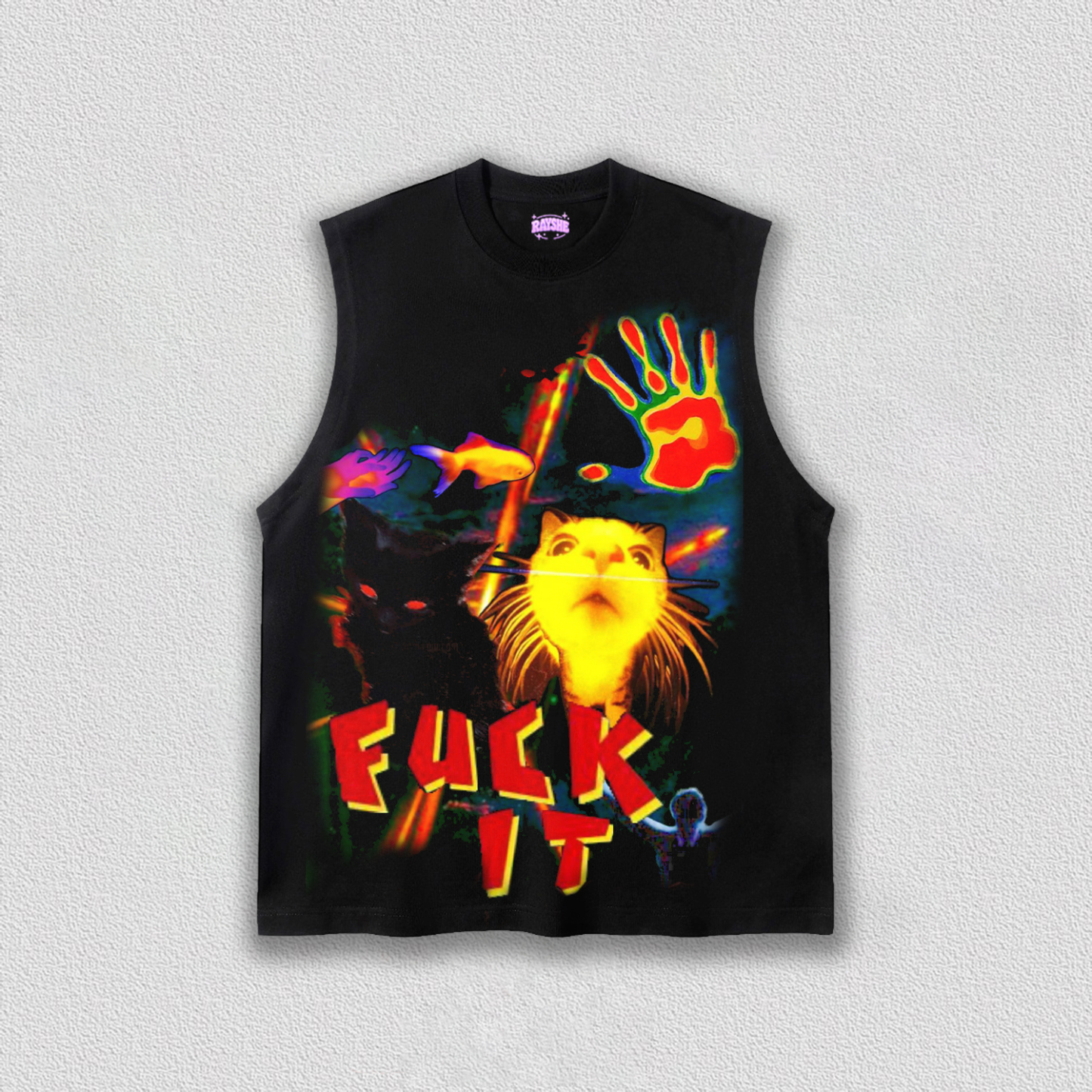 FUCK IT & CAT TEE