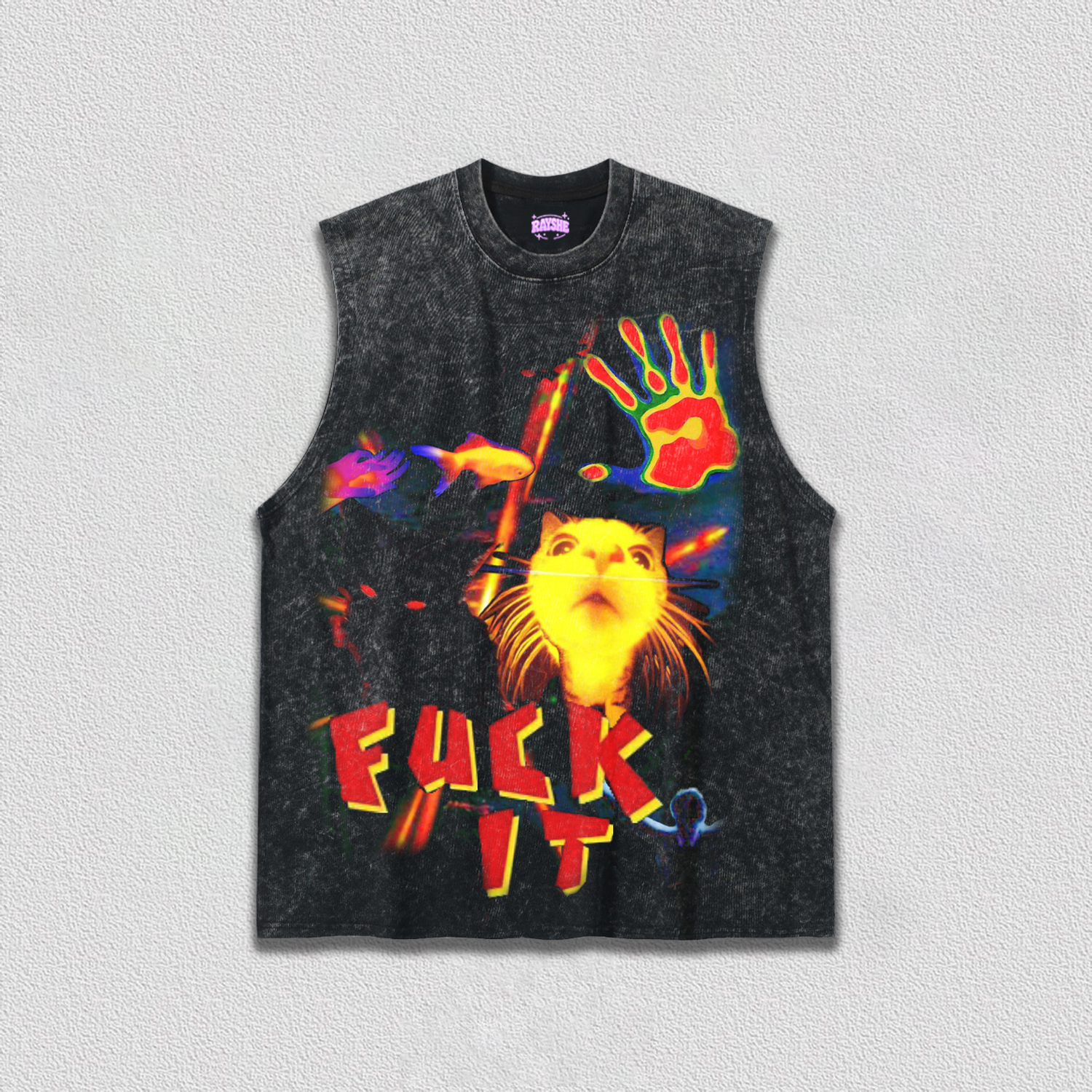 FUCK IT & CAT TEE