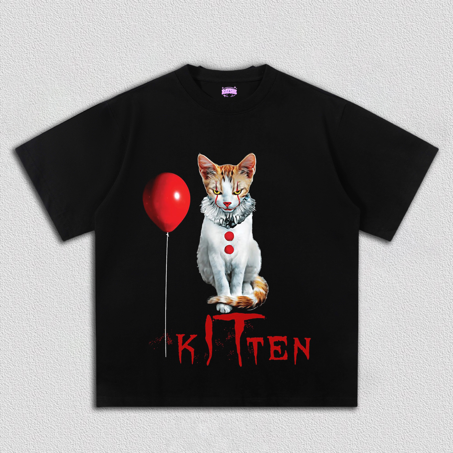 HALLOWEEN&KITTEN TEE