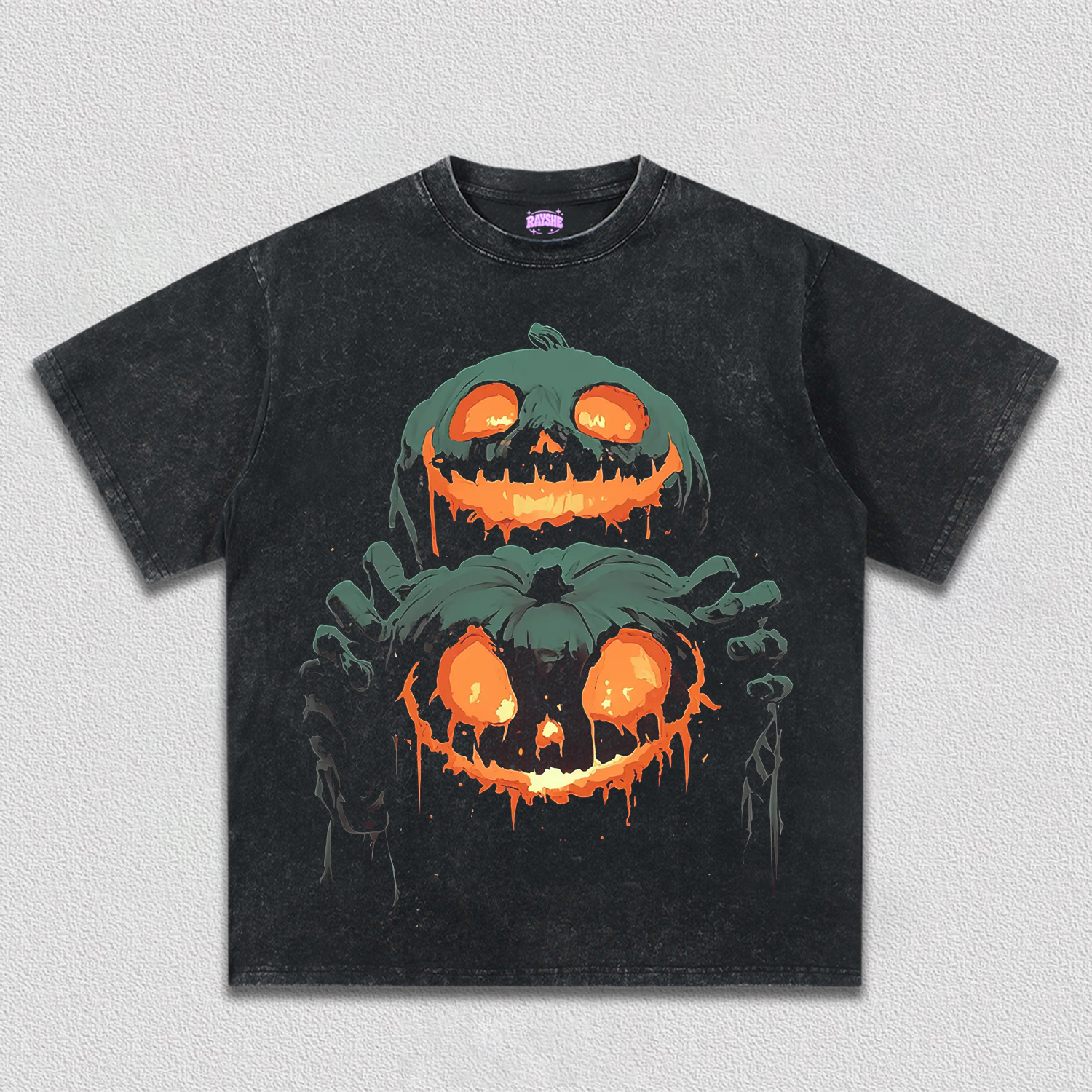 HALLOWEEN&PUMPKIN HEAD V1 TEE