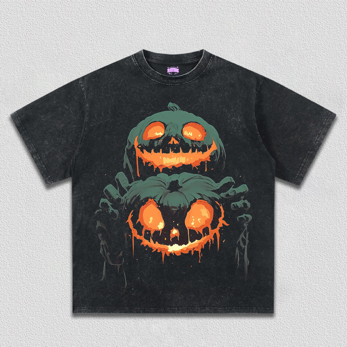 HALLOWEEN&PUMPKIN HEAD V1 TEE