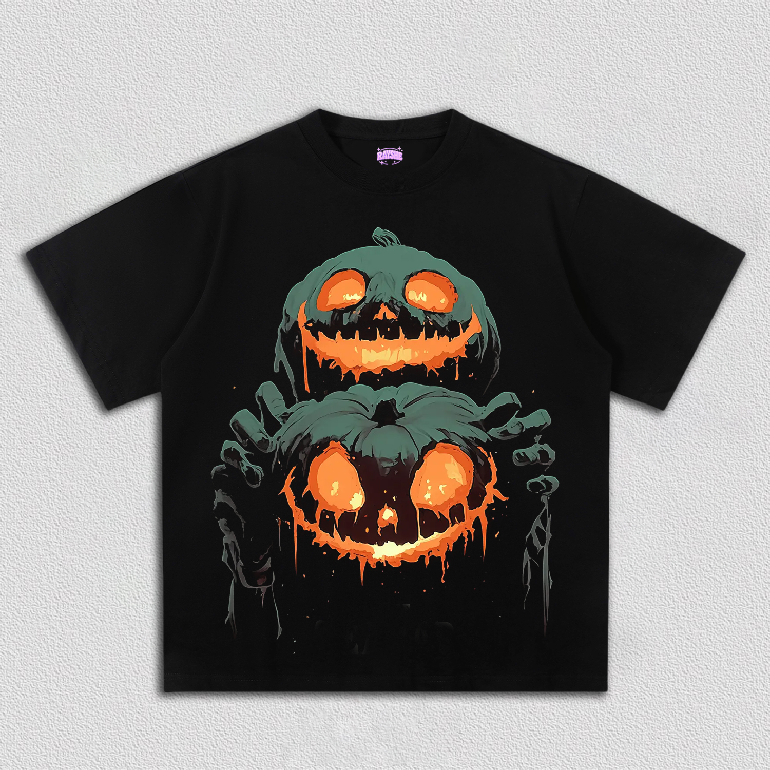 HALLOWEEN&PUMPKIN HEAD V1 TEE