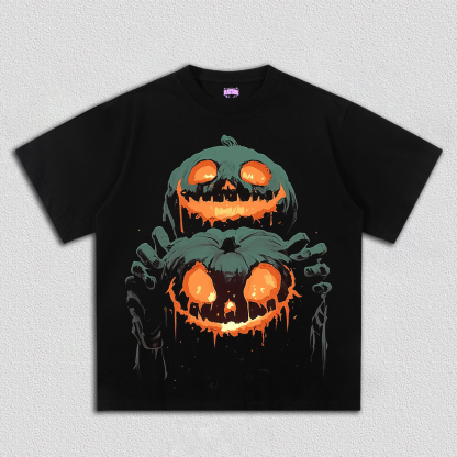 HALLOWEEN&PUMPKIN HEAD V1 TEE