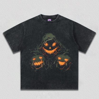 HALLOWEEN&PUMPKIN HEAD V2 TEE
