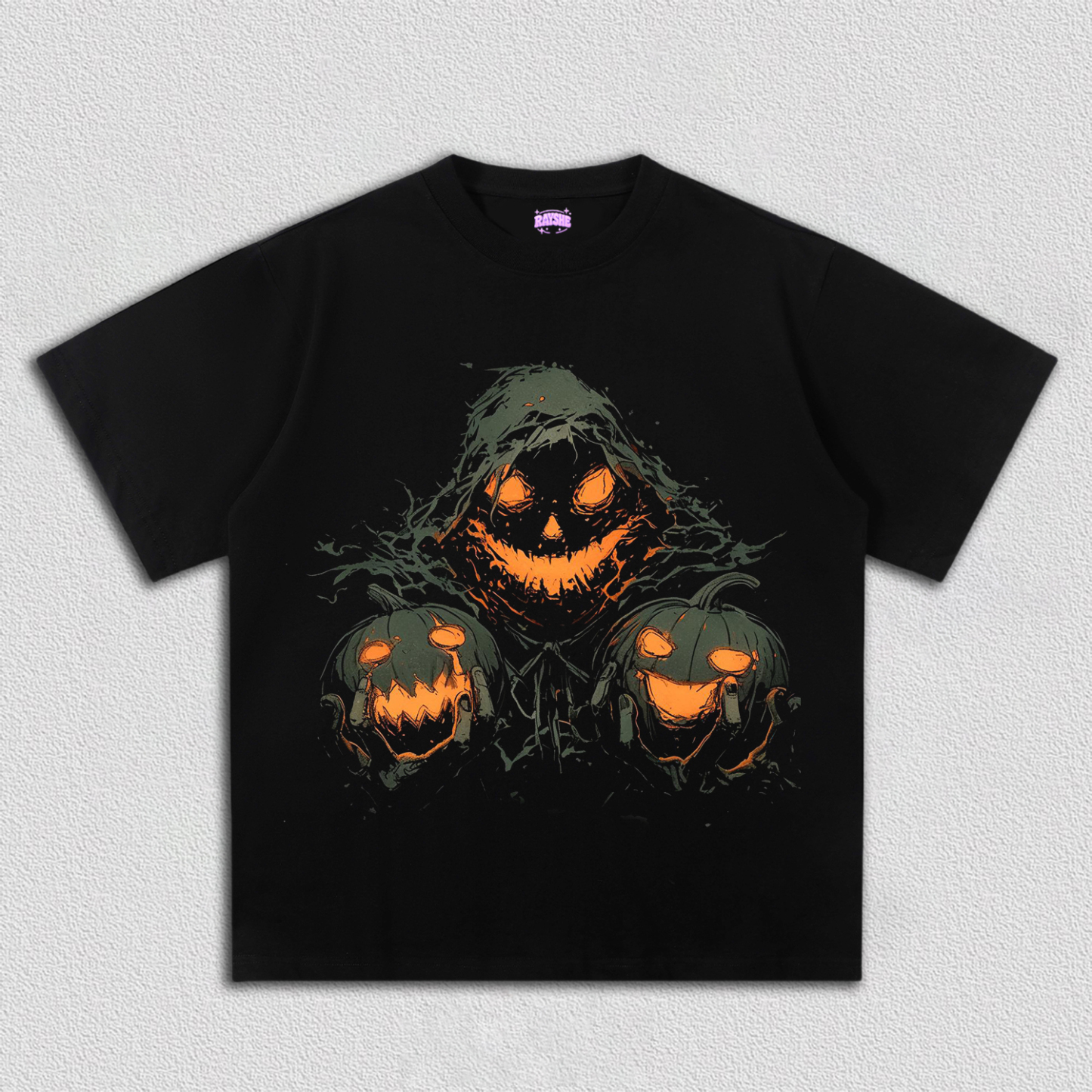 HALLOWEEN&PUMPKIN HEAD V2 TEE