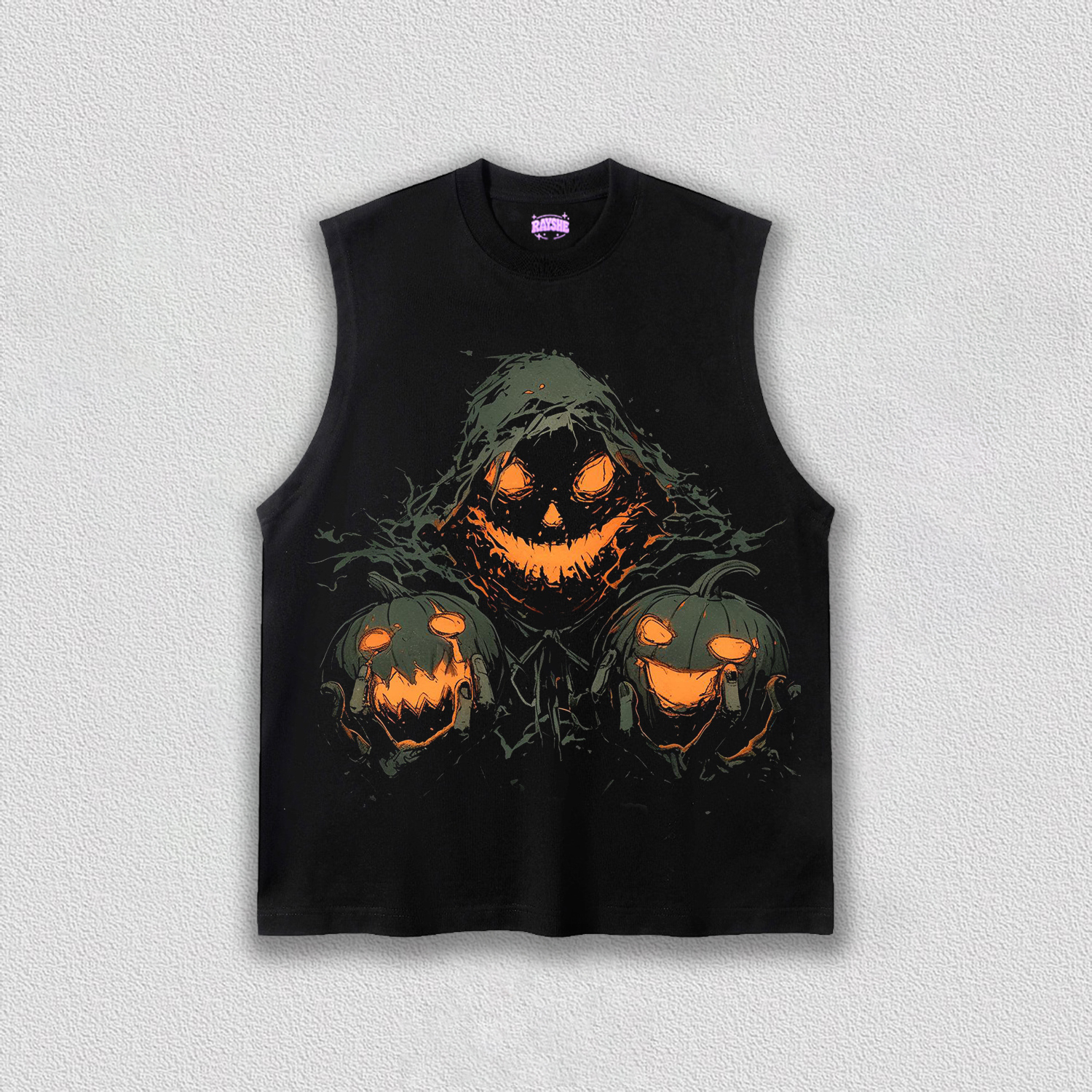 HALLOWEEN&PUMPKIN HEAD V2 TEE
