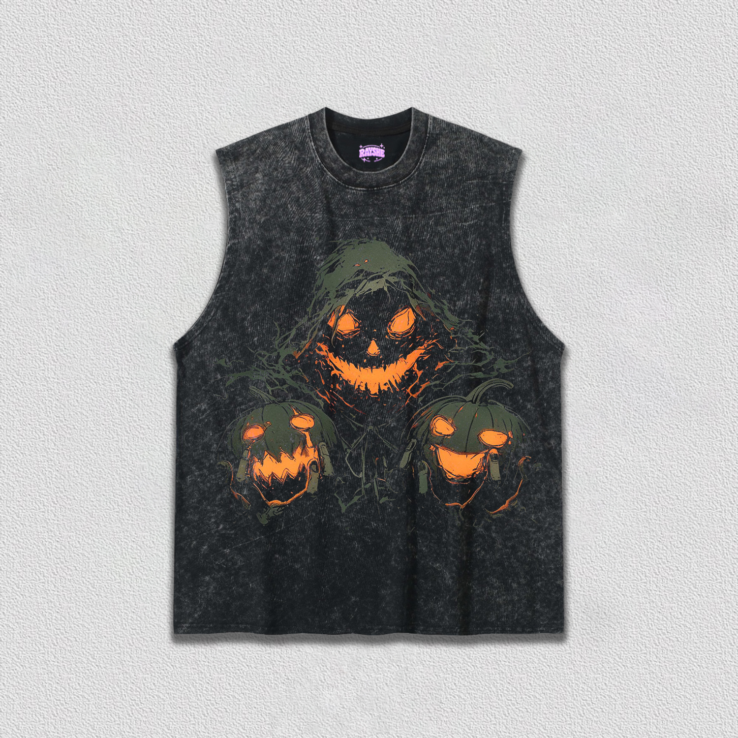 HALLOWEEN&PUMPKIN HEAD V2 TEE