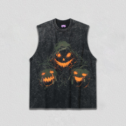 HALLOWEEN&PUMPKIN HEAD V2 TEE