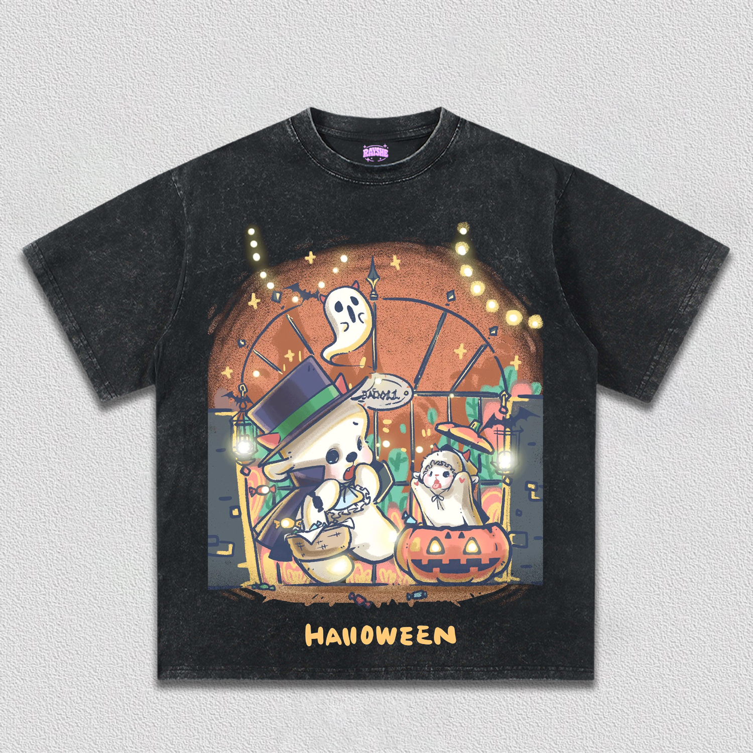 HALLOWEEN&PUPPY TEE