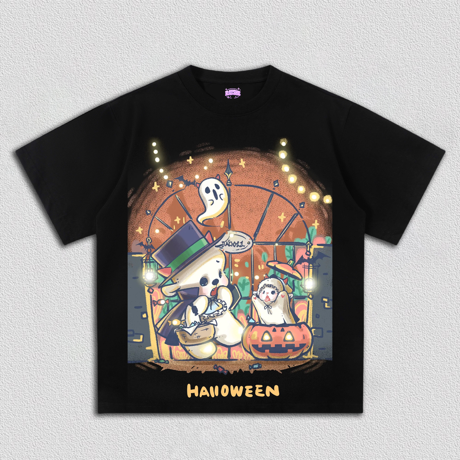 HALLOWEEN&PUPPY TEE