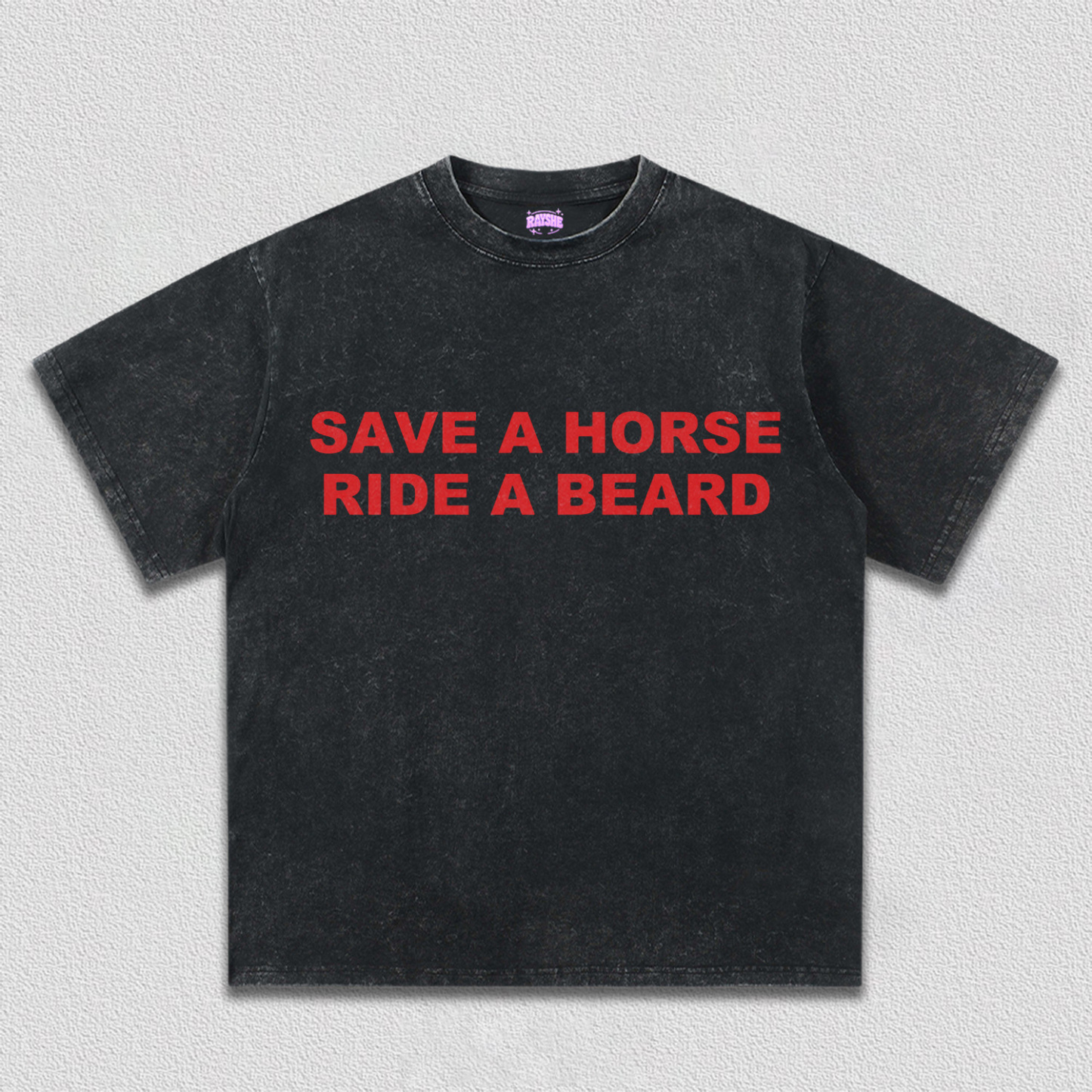 Ride A Beard Y2K TEE