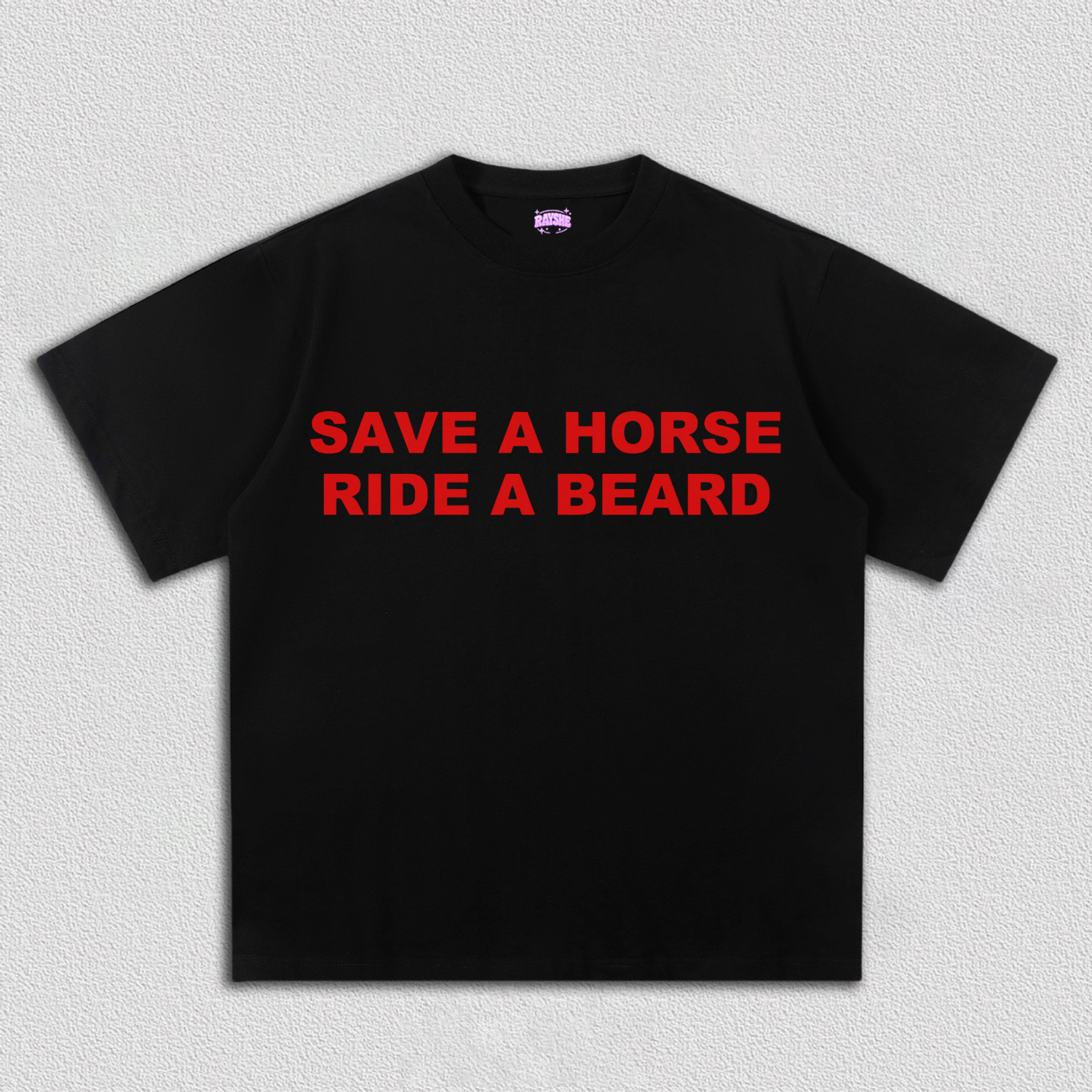 Ride A Beard Y2K TEE