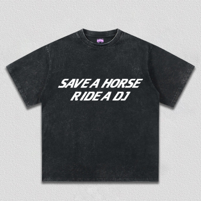 Ride A DJ Y2K TEE