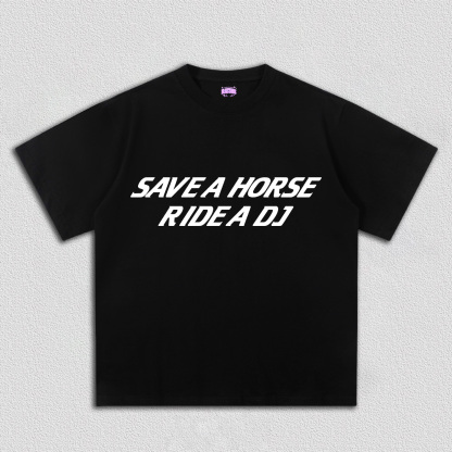 Ride A DJ Y2K TEE