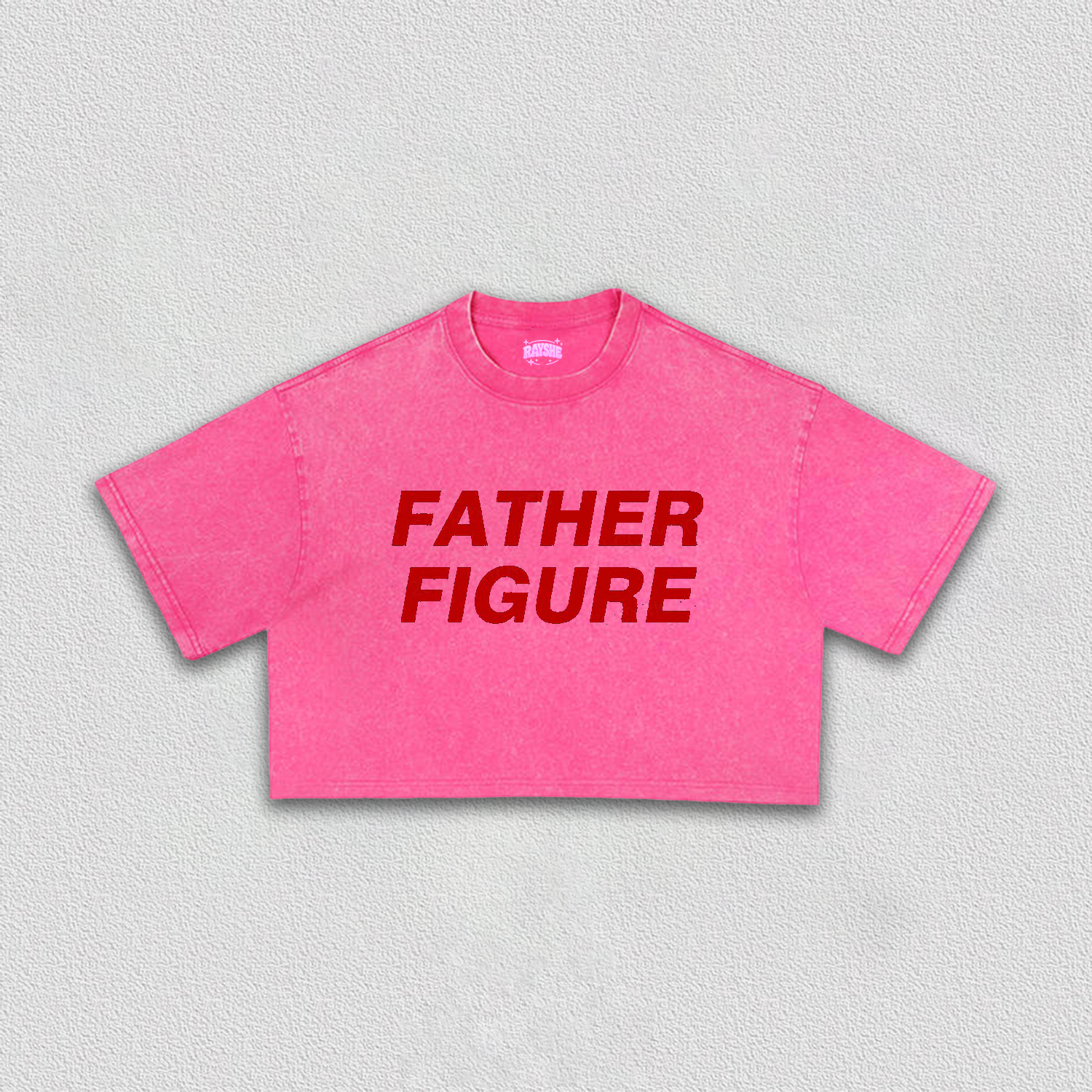 Father Figure Y2K Crop Tee