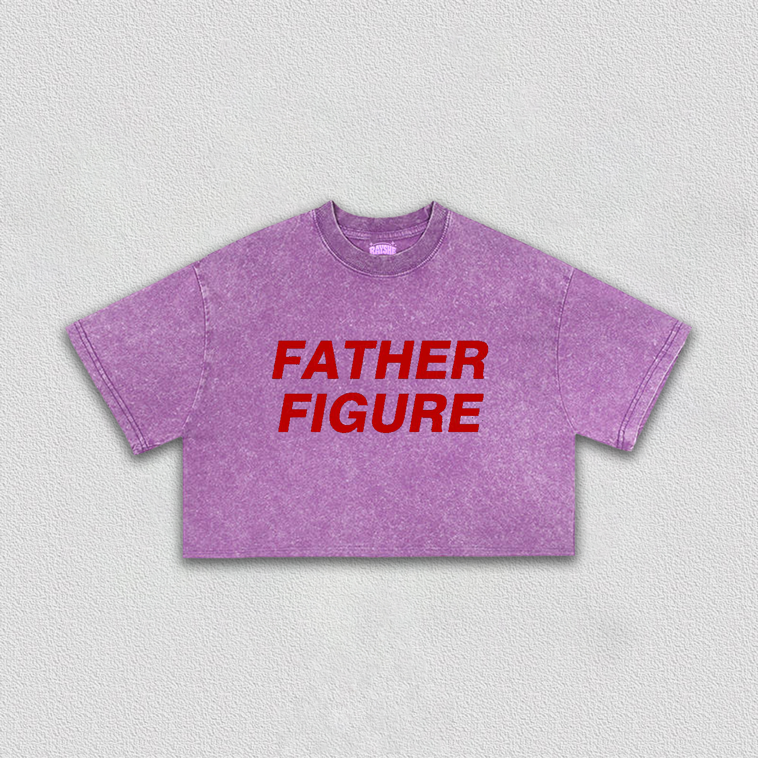 Father Figure Y2K Crop Tee